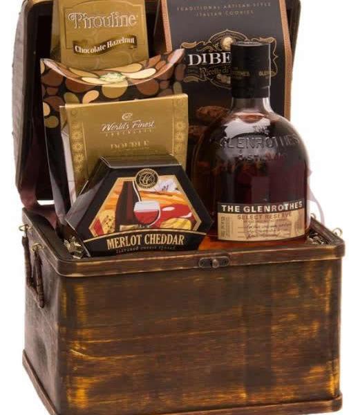 Whiskey Gift Basket