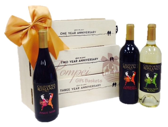Wedding Wine Gift Box for Couples