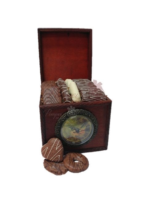 Cocoa Time Chocolate Gift Basket, chocolate gift basket, chocolate platter, chocolate box, free chocolate delivery, chocolate delivered, pompei gift baskets