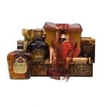 Reserved Royal Treats Whiskey Gift Basket