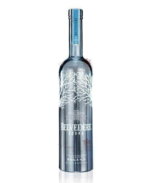Belvedere Silver Saber Luminous Bottle