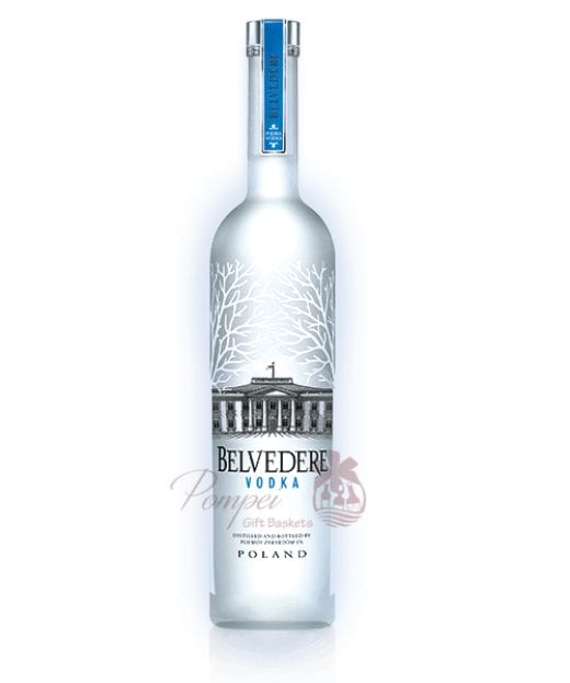 This Belvedere Vodka came with a built-in light in the base of the