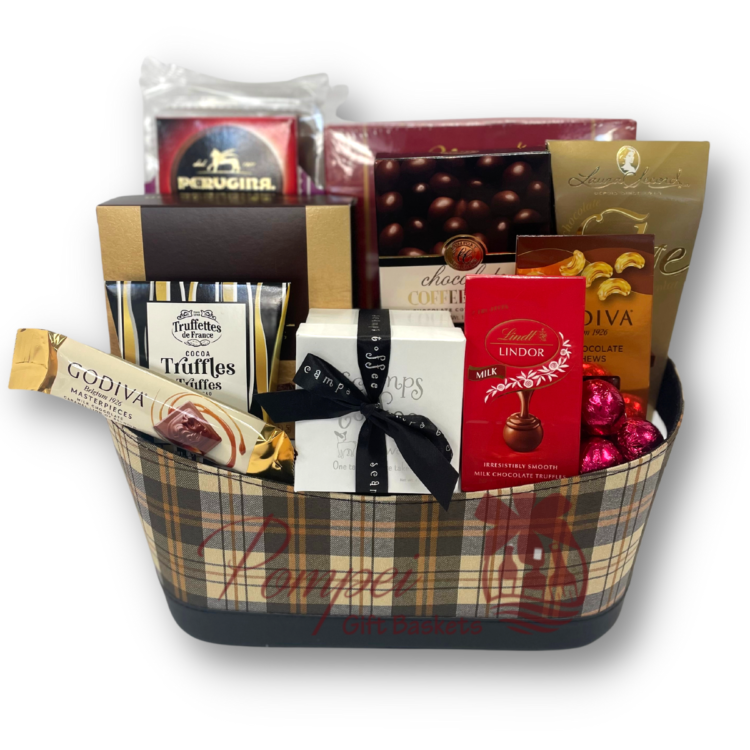 chocolate, choco lovers, godiva, truffles, anniversary gift, birthday gift, birthday gift set, Christmas gift, gourmet gift basket, small business, Pompei gift baskets