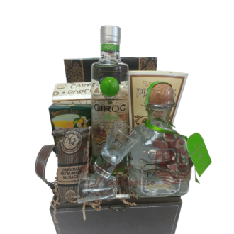 Give Me the Green Light Liquor Gift Basket, Liquor Gift Basket, Patron Gift Basket, Ciroc Gift basket, Vodka Gift Basket, Tequila Gift Basket