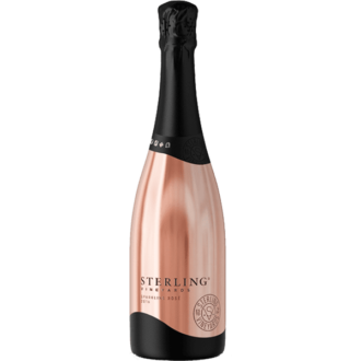 Sterling Vineyards Sparkling Rose, Sterling Pink Bottle, Sterling Sparkling Wine, Sterling Champagne, Engraved Sterling Wine
