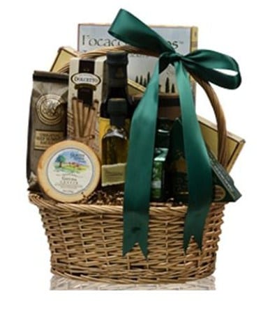 Taste of Italy Gourmet Gift Basket, italian gift basket, gift baskets for dinner, sympathy gift baskets, free shipping gift baskets