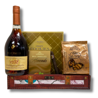 1738, remy, remy martin, remy martin gift baskets, remy martin gift set, gift for remy lovers