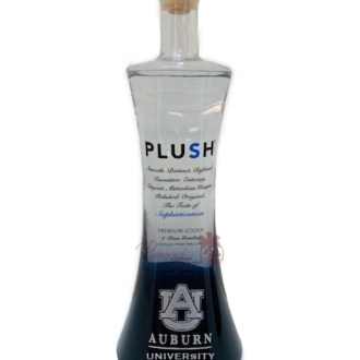 Auburn University PLUSH Premium Vodka, Auburn Alumni PLUSH Vodka, Engraved PLUSH Vodka, Plush plum vodka, plum vodka, nfl vodka, ny jets vodka, auburn vodka, AU Alumni Plum Vodka,