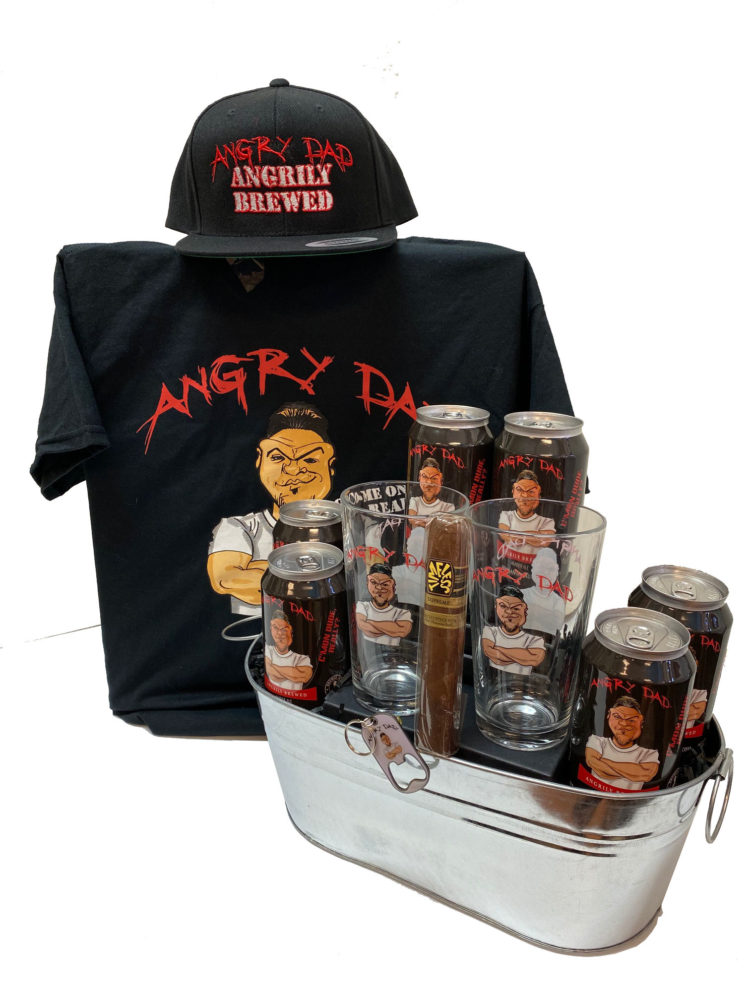 Deluxe Angry Dad Beer Gift Basket, Best Father's Day Beer Gift Basket, Fathers Day Gifts, Beer Baskets, Gifts for Dad, Custom Gifts for Dad, Beer Gifts for Him, Angry Dad Beer, Angry Dad Brewing, Where to buy Angry Dad Beer