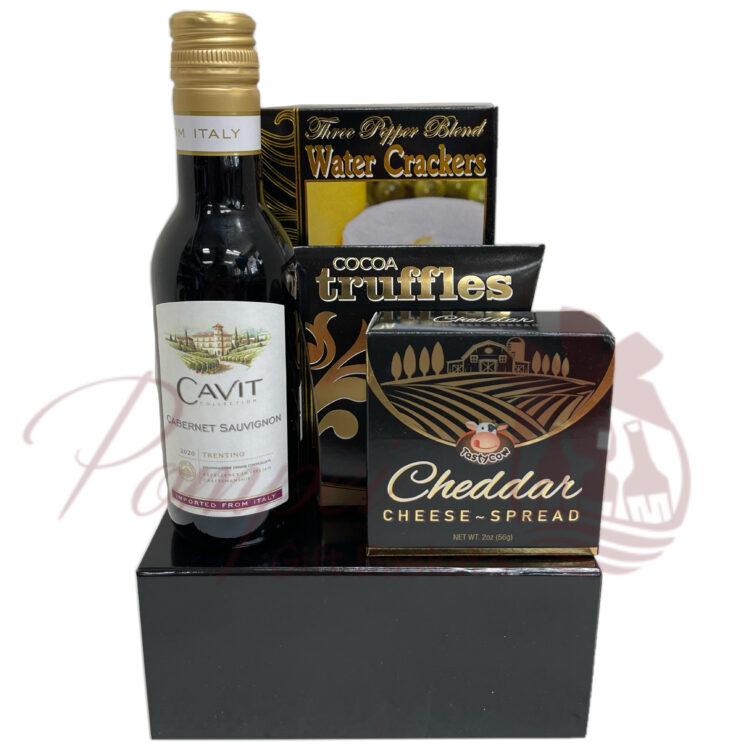 Personal Picnic Wine Gift Set, wine cocktail kit, virtual cocktail kits, virtual meeting kits, wine gift for one, mini wine gift basket, wine for one, small wine gifts, zoom meeting kits, virtual holiday kits