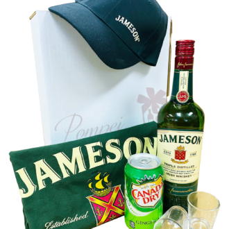 Classic Jameson Irish Whiskey Gift Set, rish Whiskey Gift Basket, jameson gift basket, irish whiskey gift basket, st patricks day gifts, st paddys day gifts, st pattys day gifts, irish gift basket, pickle back gift basket, jameson gifts, engraved jameson, jameson Gift Set