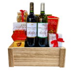 French Twist Wine Gift Basket