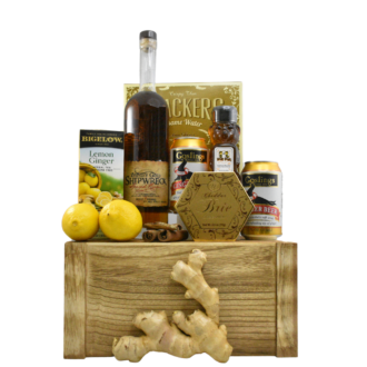 honey, ginger, lemon, cinnamon, get well, get well soon, how to feel better gift basket, gift basket idea, common cold, remedy for cold, remedy for the flu, rum recipe, flu recipe, cold recipe