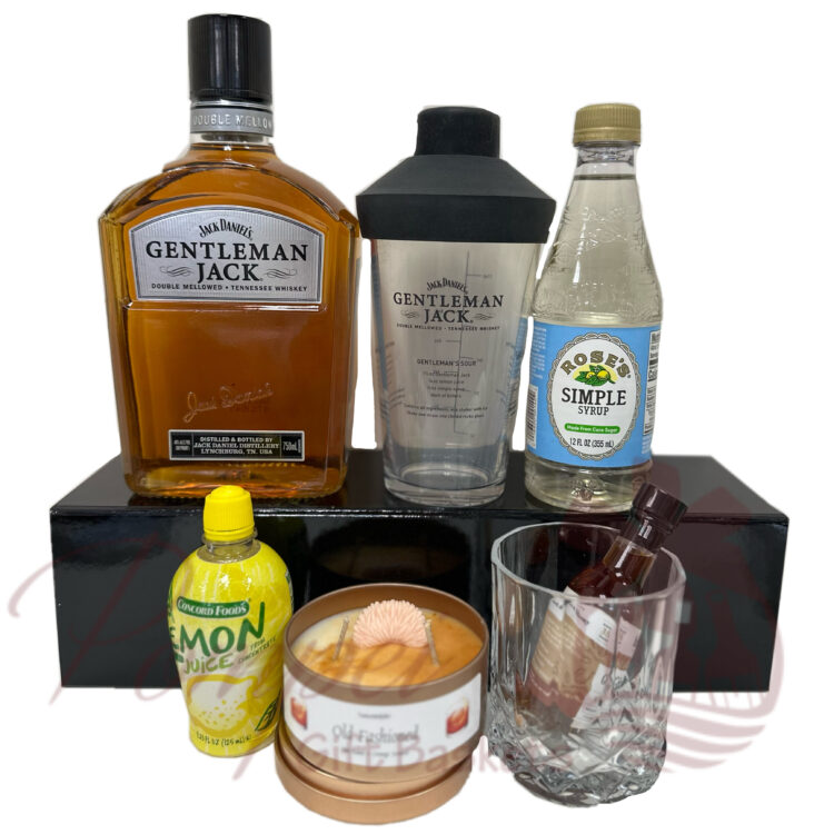Whiskey Sour Cocktail Kit, ULTIMATE OLD FASHIONED COCKTAIL KIT, COCKTAIL KIT, OLD FASHIONED, GENTLEMAN JACK WHISKEY, WHISKEY, UNIQUE GIFTS