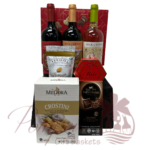 Silk and Spice Wine Gift Basket