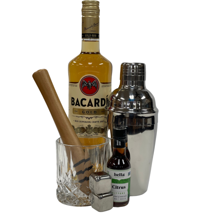 Bacardi rhum, Bacardi rum, rum, Bacardi, cocktail kit, make a drink