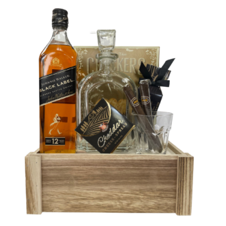 Father's Day Gift Johnnie Walker Black Label Scotch Whiskey Liquor Gifts for Dad Aged Whiskey Blended Scotch Premium Whiskey Luxury Gifts for Men Whiskey Lovers Best Father's Day Gifts Gift for Whiskey Connoisseur Scotch Tasting Johnnie Walker Collection Rare Whiskey Whiskey Gift Set