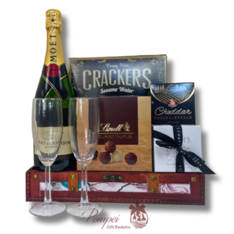 Moet and Chandon Brut Imperial Rose, Pompei Baskets