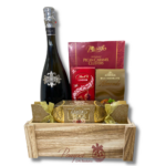 Pure Romance Sparkling Wine Gift Basket
