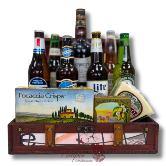 Don't Forget the Lager Beer Gift Basket
