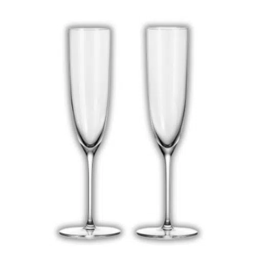 2 Champagne Flutes