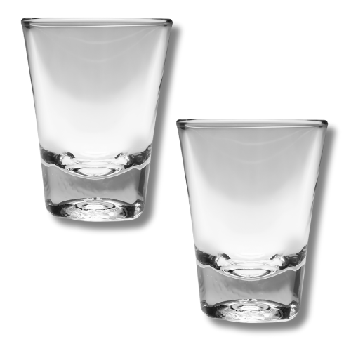 2 Shot Glasses