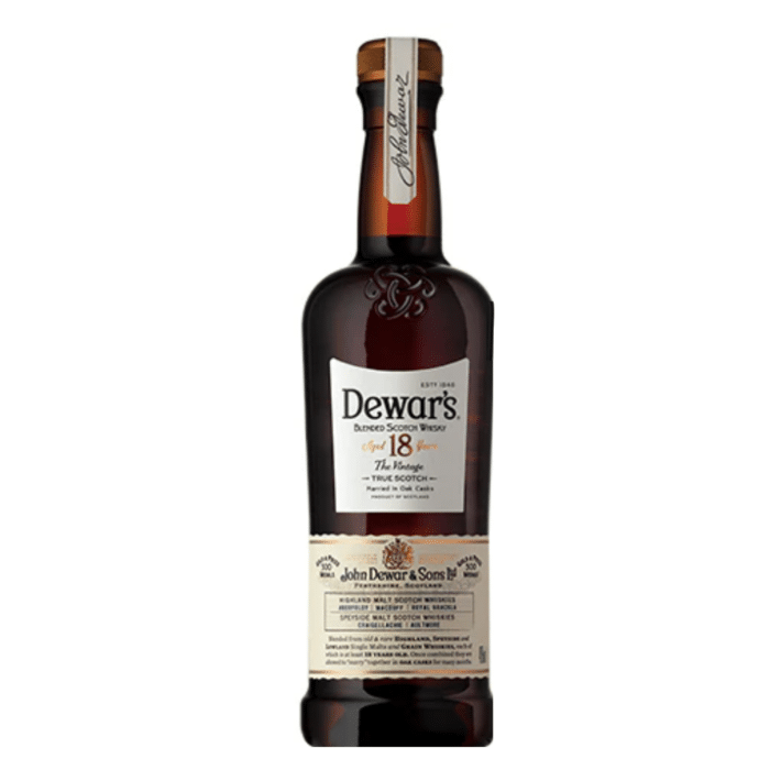 Dewars 18 Year Scotch