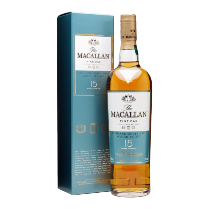 Macallan 15 Fine Oak Cask Single Malt Scotch