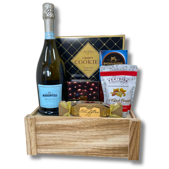 Assorted Prosecco Gift Basket