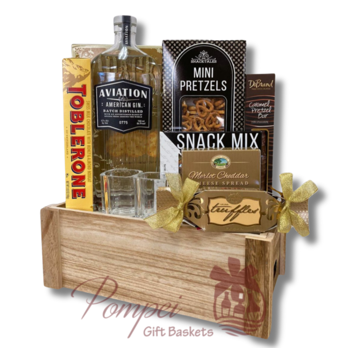 Smooth Aviation Gin Gift Basket