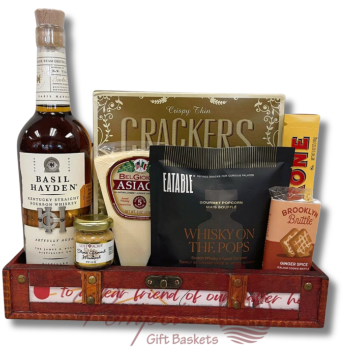 Basil Hayden Bourbon Gift Basket