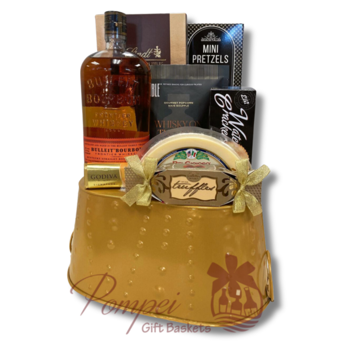 Bulleit Bourbon Gift Basket