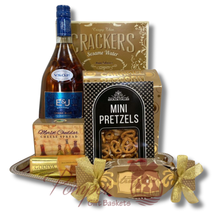 Infamous E & J Brandy Gift Basket