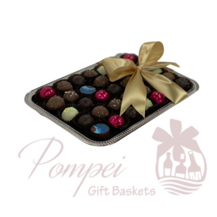 Golden Confectionery Chocolate Gift Basket