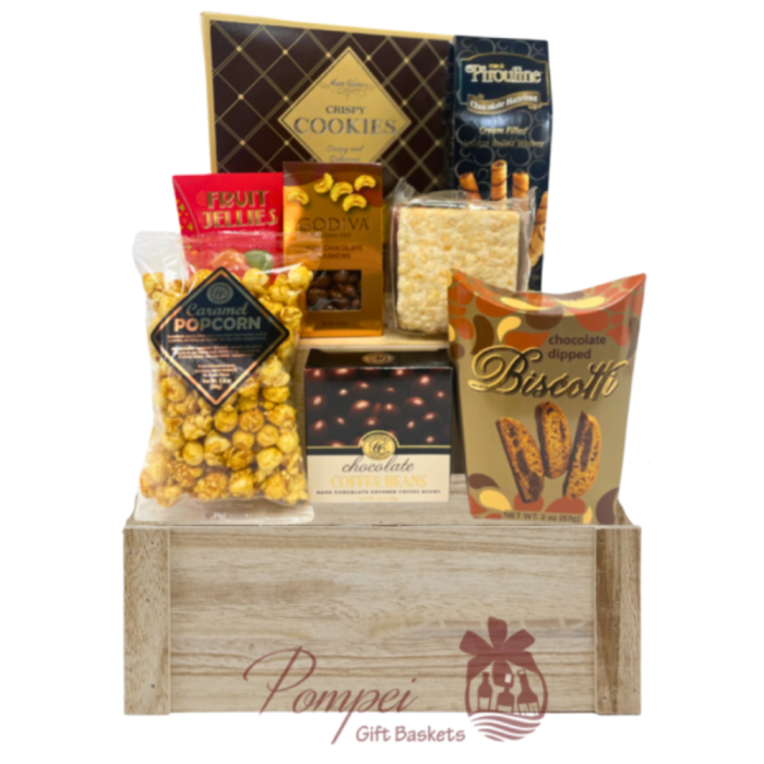 Golden Dreams Gourmet Gift Basket