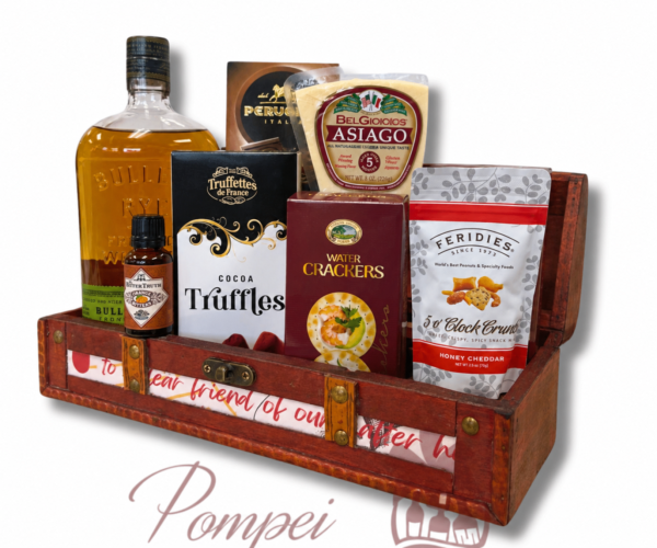 Smooth Bulleit Rye Whiskey Gift Basket