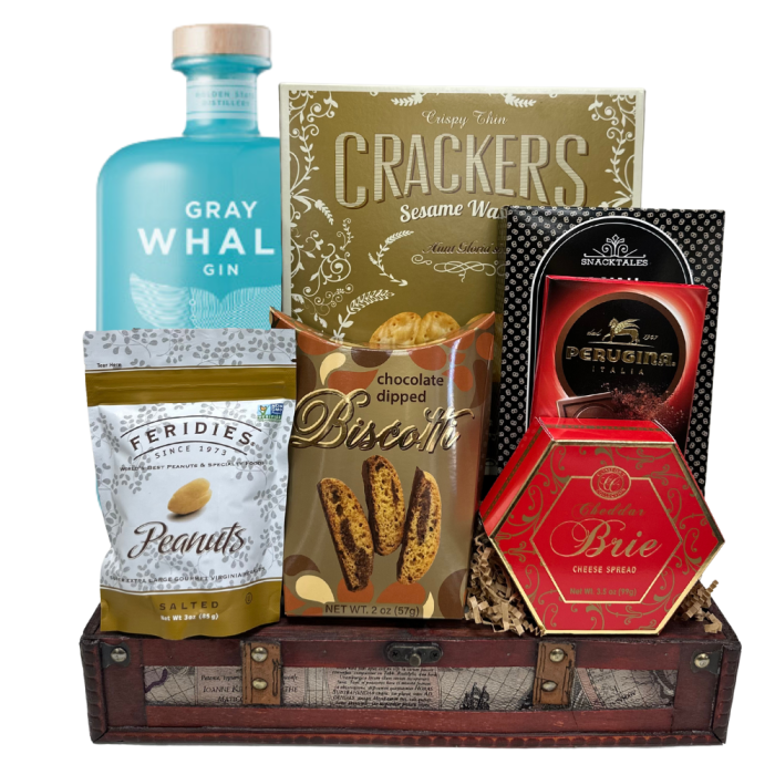 Gray Whale's Handcrafted Gin Gift Basket