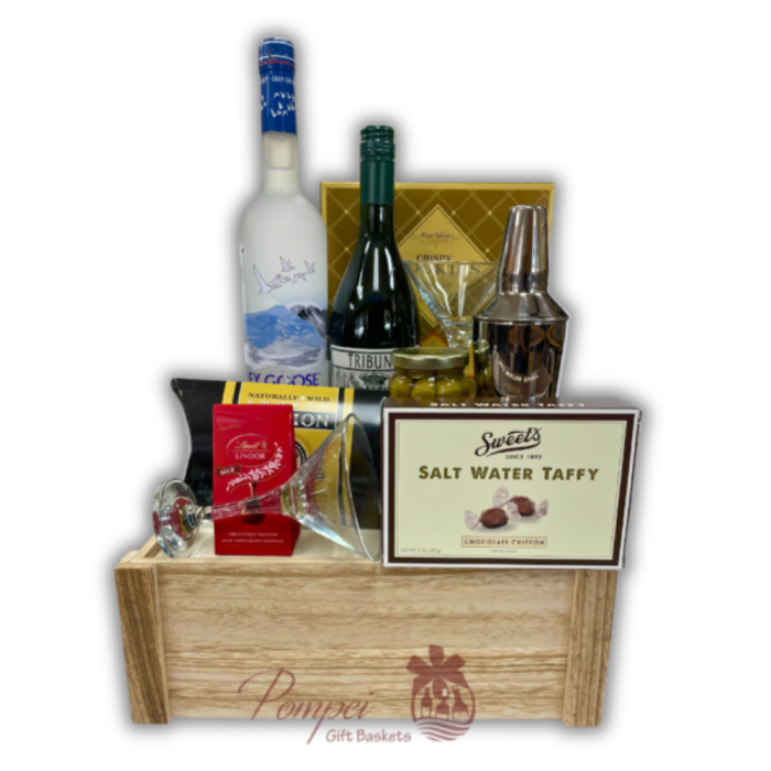 The Grey Martini Vodka Gift Basket