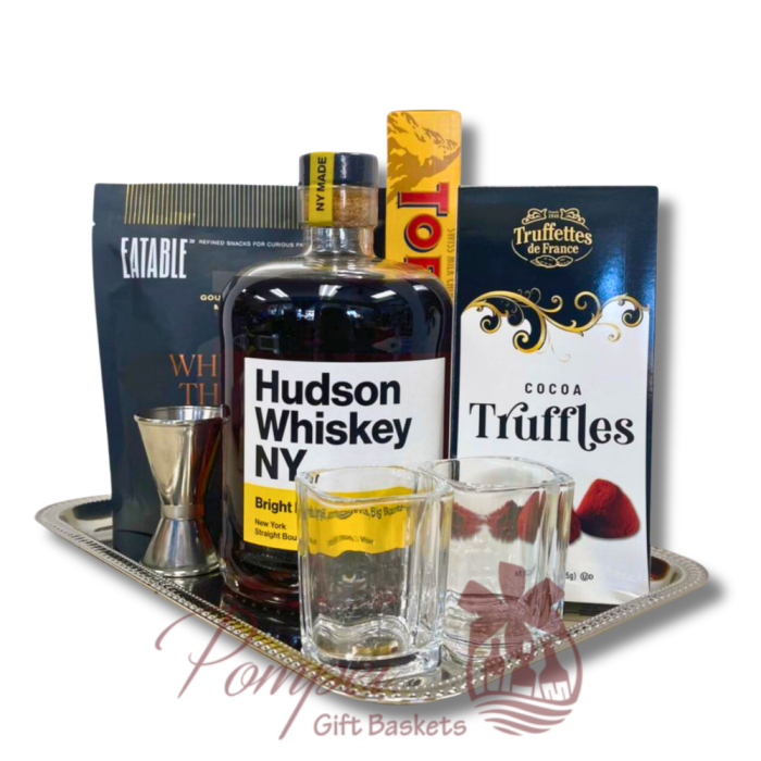 New York's Hudson Whiskey Gift Basket