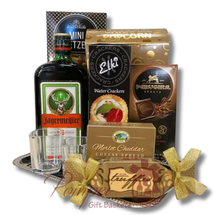 Jägermeister Liqueur Gift Basket