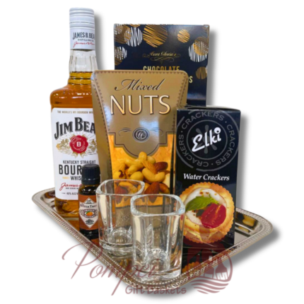 Jim Beam Bourbon Gift Basket