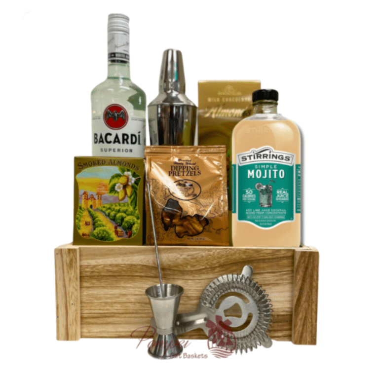 Mint to be Mojito Rum Gift Basket
