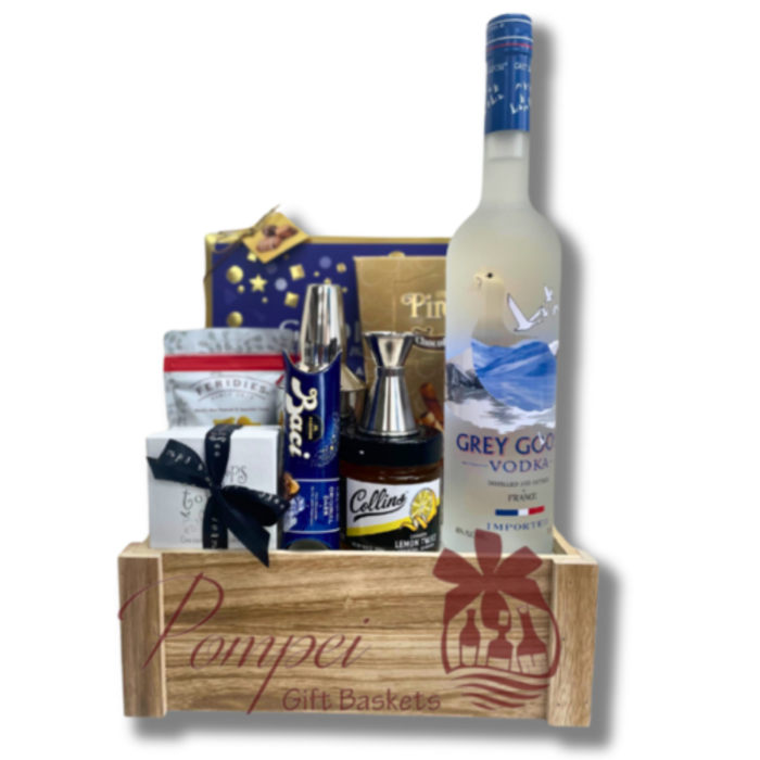 Momma Needs a Drink Vodka Gift Basket