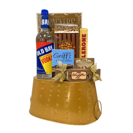 Old Bay Vodka Gift Basket