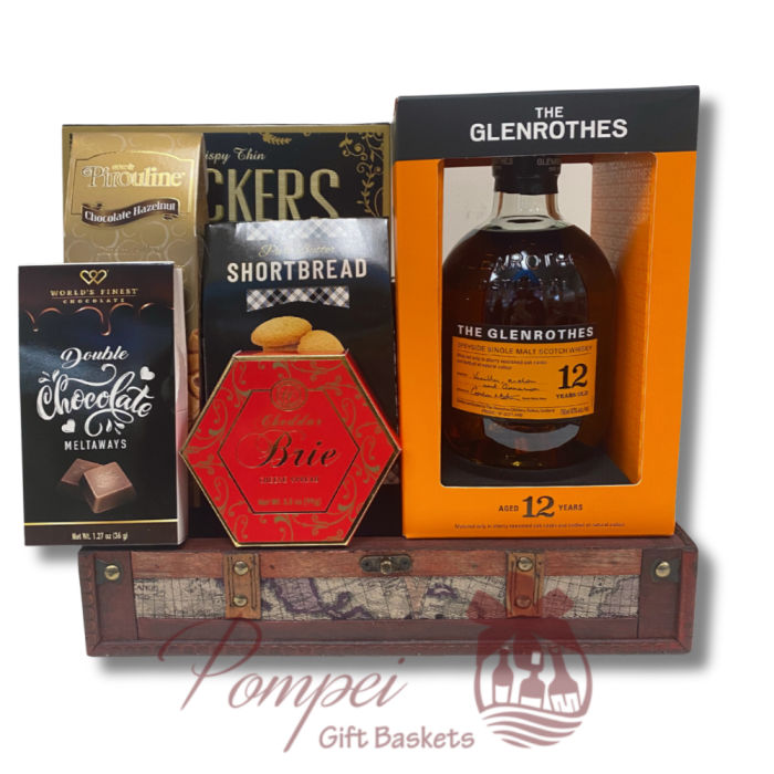 Perfect Cask Scotch Gift Basket