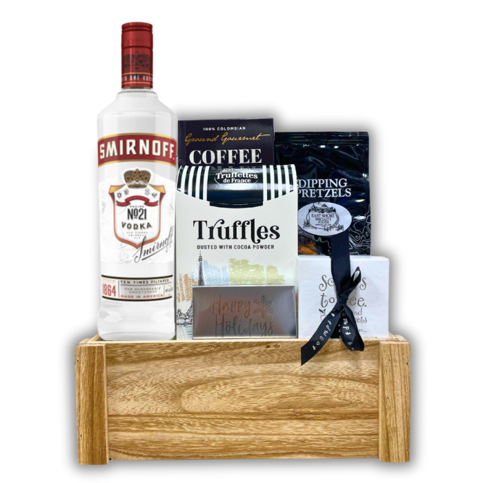 Smirnoff Filtration Vodka Gift Basket