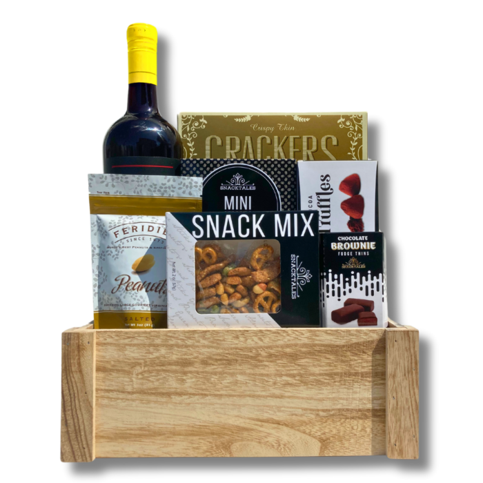 Assorted Merlot Gift Basket