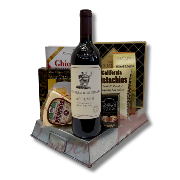 Daring Stag's Leap Wine Gift Basket