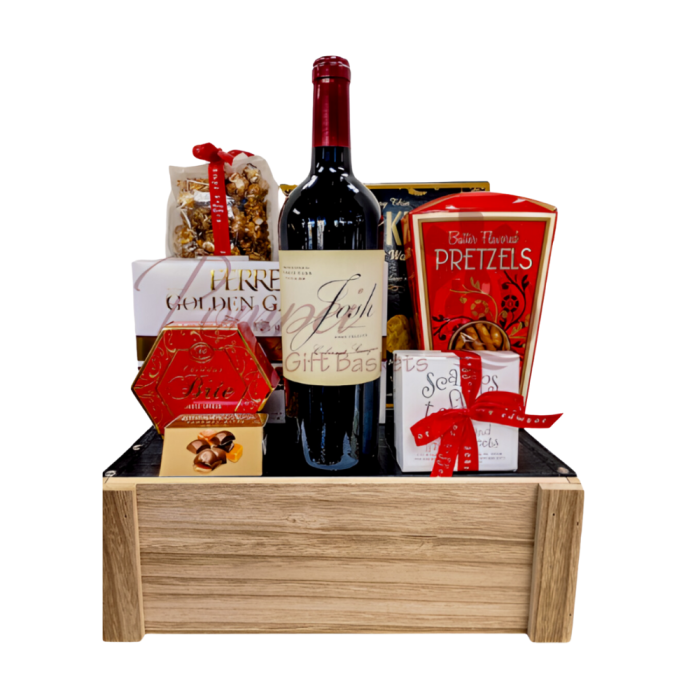 Joyous Josh Cellars Wine Gift Basket