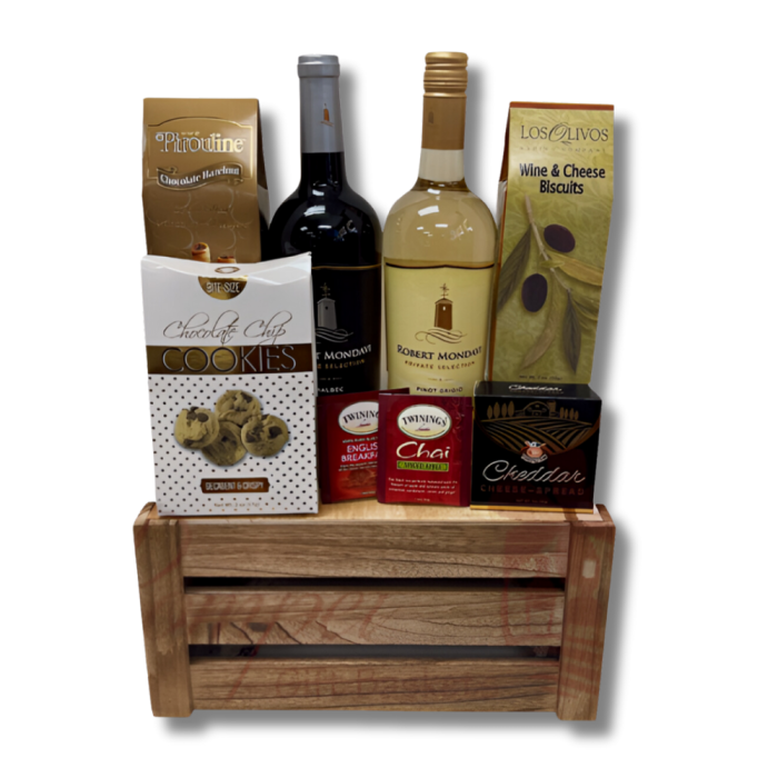 Timeless Robert Mondavi Wine Gift Basket